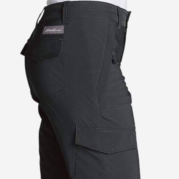 Eddie Bauer Polar Fleece Lined Pants Size XL Black - Picture 7 of 12